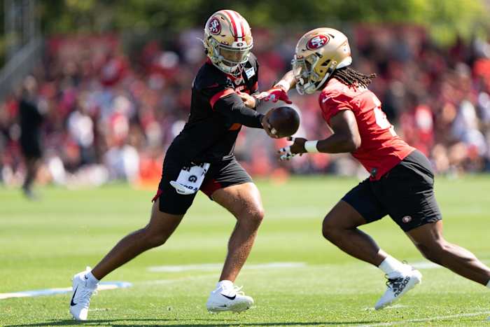 San Francisco 49ers running back Jordan Mason